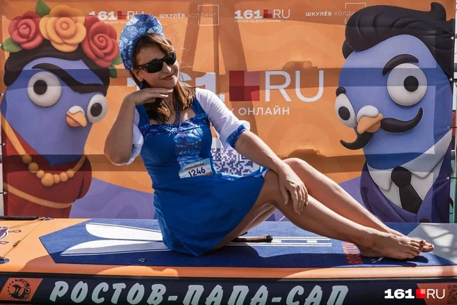 Наша фотозона пользовалась популярностью | Источник: Евгений Вдовин / 161.RU