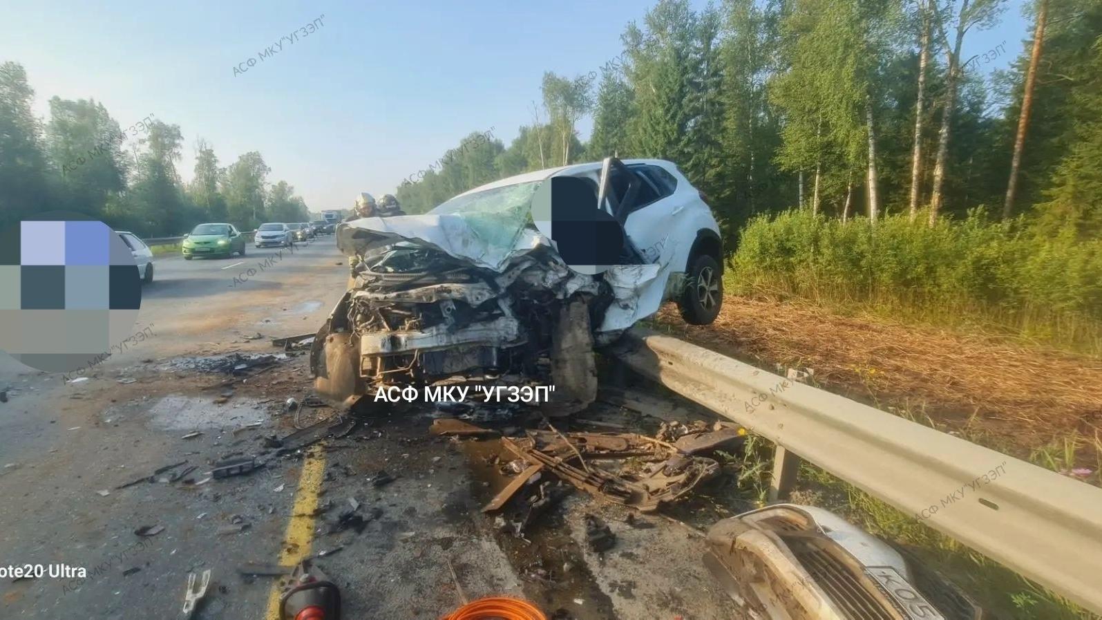 Смертельное ДТП под Краснокамском: погиб водитель Renault, пострадали двое