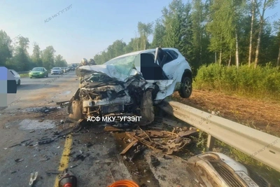 Столкновение Renault и Kia под Краснокамском: один погибший