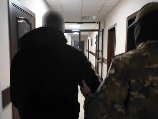 Задержанный волгоградец помещен в следственный изолятор | Источник: УФСБ России по республике Крым и Севастополю