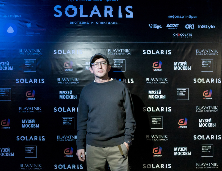 Хабенский в свитере, Мишуков — в total black и другие звезды на премьере мультимедийного проекта SOLARIS