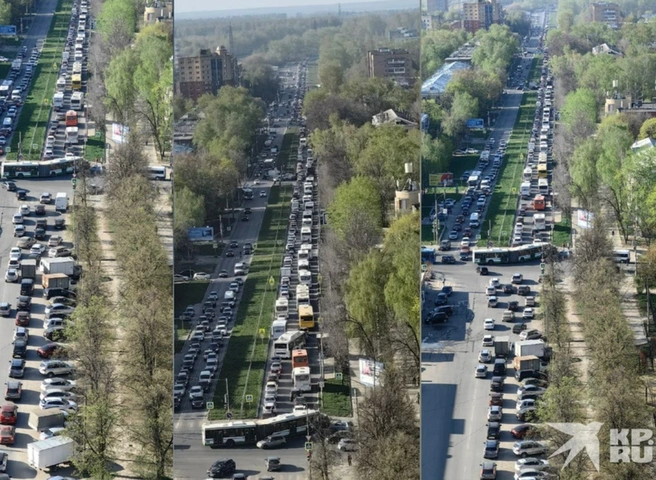Во вторник Рязань встала в 10-балльных пробках | ya62.ru
