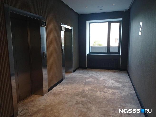 Лифты на втором этаже | Источник: Ирина Чернышева