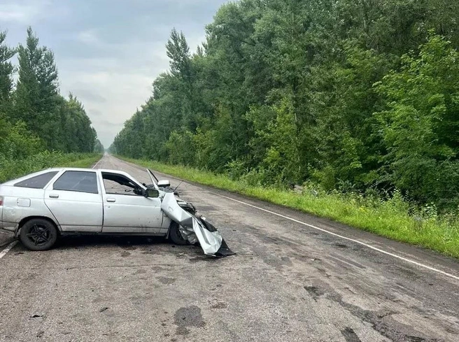 Пожилой водитель погиб при столкновении двух автомобилей в Воронежской области | Источник: ГУ МВД России по Воронежской области / t.me/mvd36