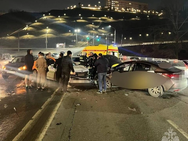 В аварии пострадали три человека  | Источник: МЧС Нижегородской области