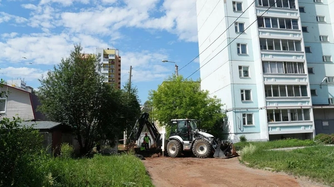 Метод прокладки труб минимизировал раскопки и перекрытие дорог | Источник: «НОВОГОР»