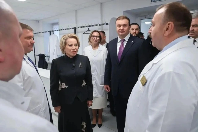 Госпиталь разместился в полностью обновленном здании | Источник: Управление пресс-службы губернатора и правительства Омской области