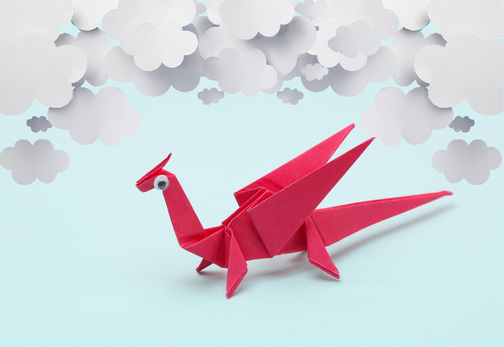 Как сделать из бумаги дракона: 3 классных идеи для оригами