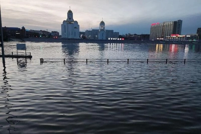 В Кургане опубликовали данные об уровне воды в Тоболе