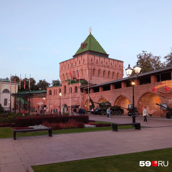 На территории Кремля можно гулять часами | Источник: Вероника Свизева / 59.RU