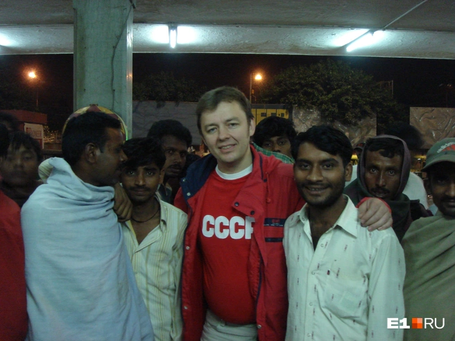 В Индии актер переосмыслил свою жизнь | Источник: Сергей Нетиевский