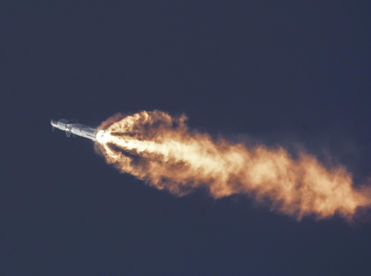 Первый орбитальный запуск ракеты Starship окончился неудачей