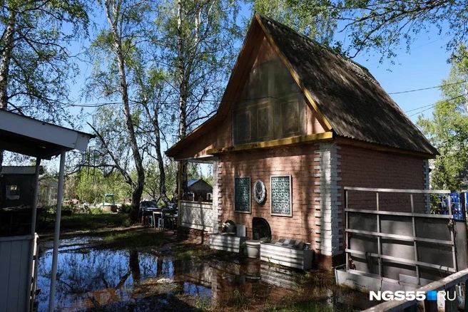 Столько воды здесь еще не было  | Источник: Евгений Софийчук / NGS55.RU 