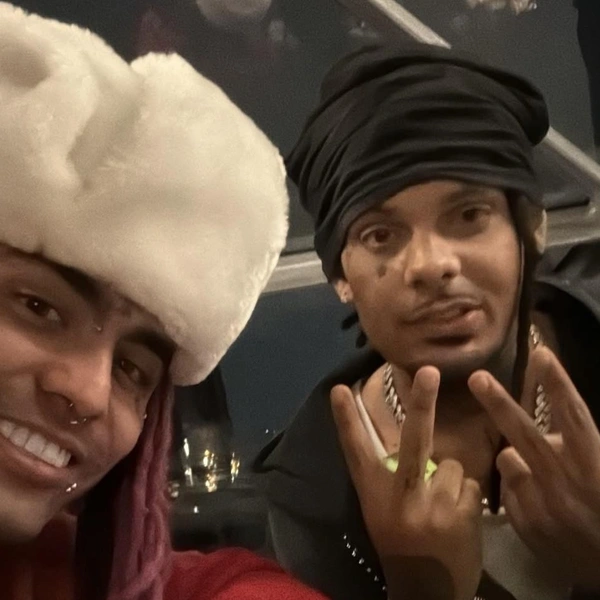 Lil Pump и SmokePurpp в ресторане на крыше отеля The Carlton | Источник: lil pump / Instagram (Деятельность запрещена на территории РФ)