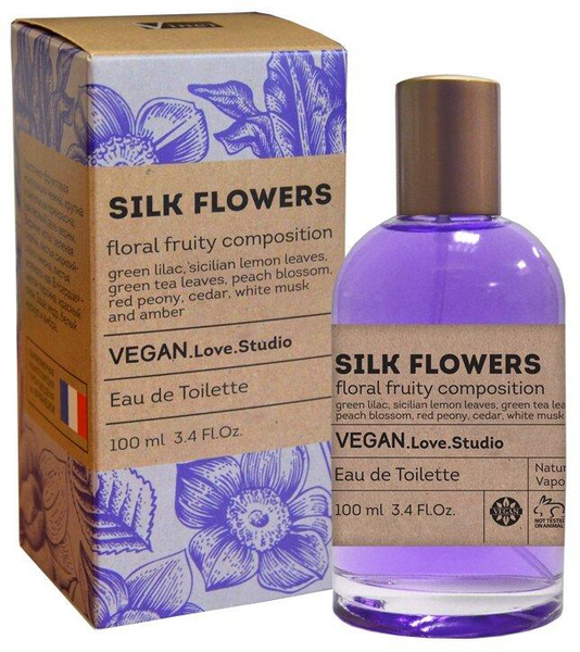 Today Parfum туалетная вода Vegan Love Studio Silk Flowers