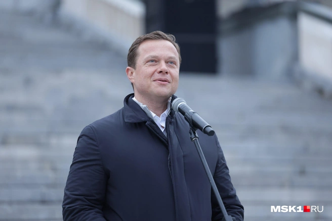 Максим Ликсутов рассказал об успехах речного флота | Источник: Дмитрий Толстошеев / MSK1.RU