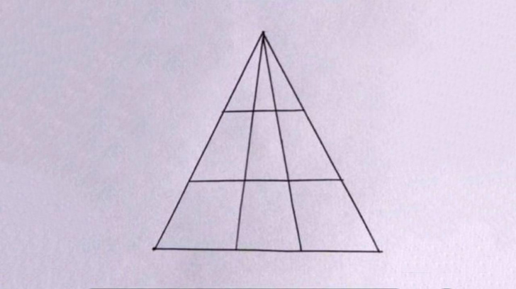 Сколько треугольников на рисунке? Разгадайте загадку для самых сообразительных за 30 секунд