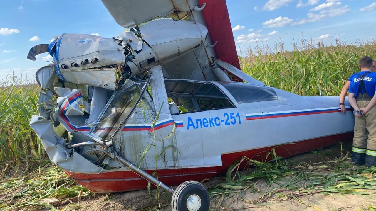 Разбившийся в Подмосковье самолет построил металлург из Екатеринбурга. Подробности аварии