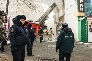 Пожар в здании «Гураныча» | Источник: Ксения Зимина