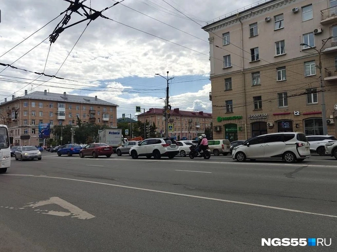 Авария произошла несколько часов назад | Источник: Ксения Сушко / NGS55.RU