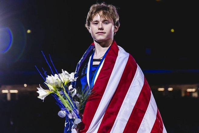 Дед очень переживал за выступление внука на Олимпиаде и специально смотрел ее в записи | Источник: предоставлено Валерием Малининым