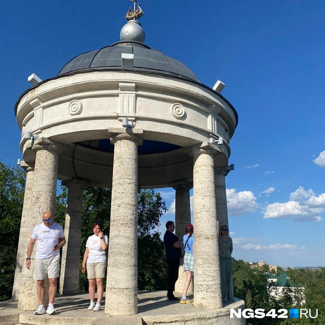 Эолова арфа в городе Пятигорске | Источник: Елизавета Богатырева / NGS42.RU