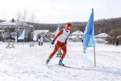 В Пензе прошла лыжная эстафета памяти капитана Шорникова