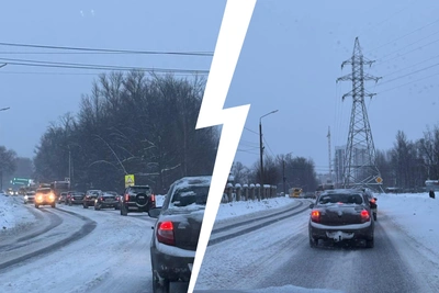 Morning traffic jams paralyze Yaroslavl roads