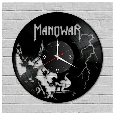Настенные часы Redlaser «Группа Manowar» из винила