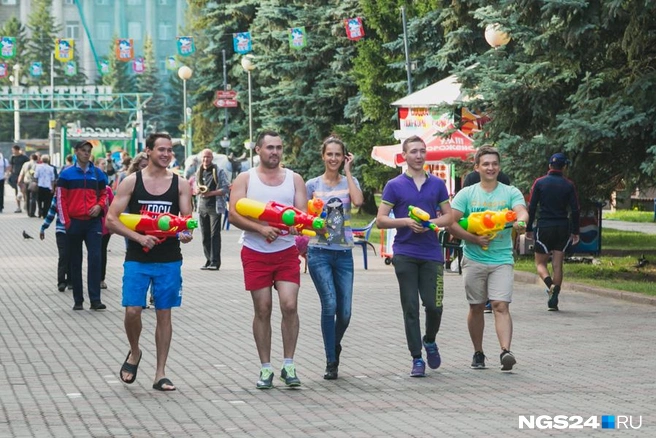В Центральном парке 2015 года  | Источник: Артем Ленц / NGS24.RU