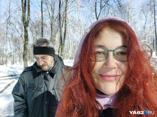 Российскую зиму итальянец любит, но предпочитает смотреть на нее из окна квартиры | Источник: личный архив Маргариты и Джузеппе