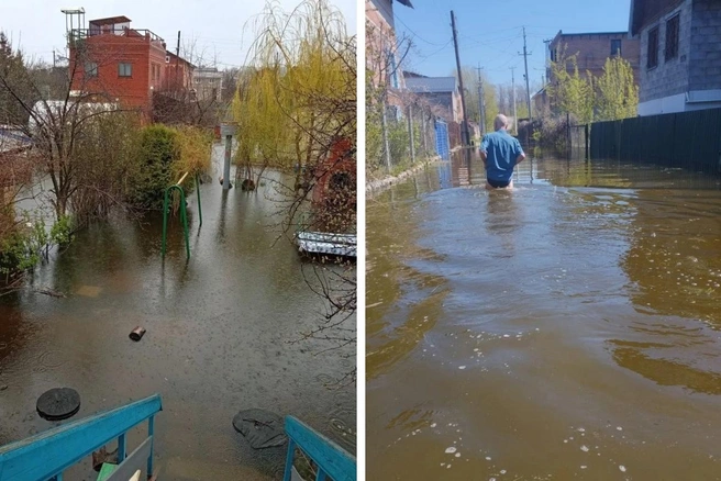 «Вишенка» уходила по воду — все было залито водой | Источник: «КопылоВО, полуостров» / vk.com