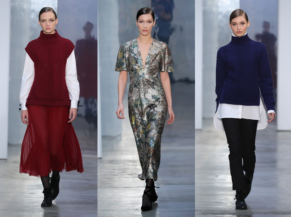 Эффектный минимализм: коллекция Carolina Herrera FW 2017/18 | marieclaire.ru