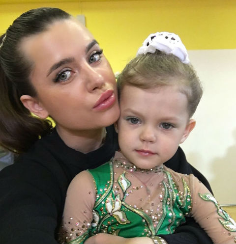 Юлия Ионина с дочерью