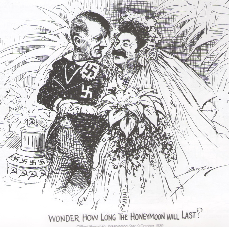 Фото №3 - Книжный магазин вернул издательству исторический журнал из-за карикатуры со Сталиным и Гитлером