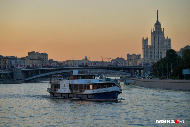 Обязательно посмотрите на Москву с реки | Источник: Артем Устюжанин / MSK1.RU