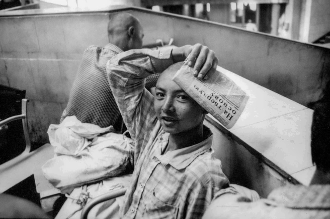 Призывники на вокзале в Тынде ждут поезд, чтобы отправиться в армию | Источник: Евгений Епанчинцев