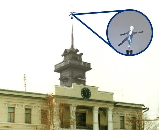 Славка над городом: вечный полет хранителя | Источник: Надежда Показаньева, Институт Генплана Москвы