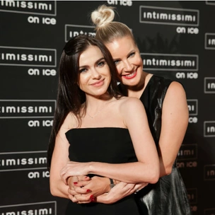 Знаменитости на ледовом шоу Intimissimi On Ice