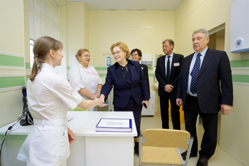 В Петербурге открыли новую поликлинику - в бывшей МСЧ-144