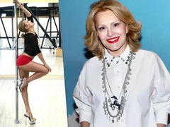 Елена Старостина встретила 60-летие на пилоне и в мини-юбке — видео