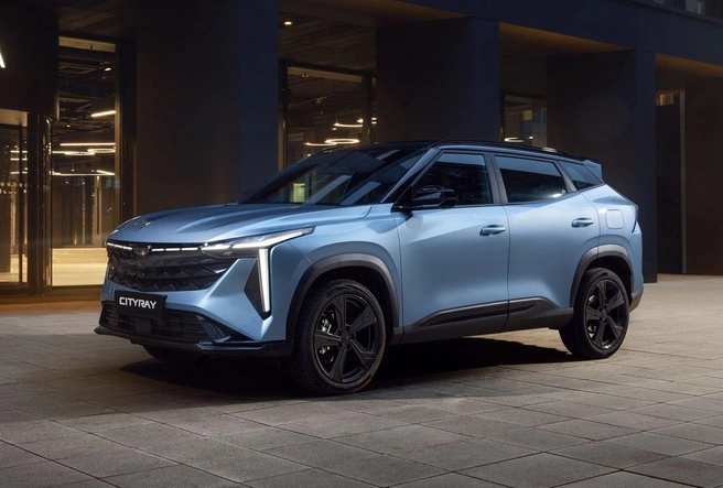 Geely Cityray внешне похож на новый Atlas, но построен на удлиненной платформе Coolray | Источник: Geely-motors.com