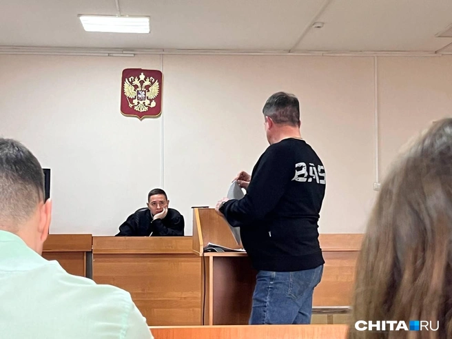 В суде идет допрос еще одного обвиняемого | Источник: Александр Хамраев / CHITA.RU