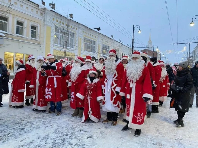 Когда состоится НаШествие Дедов Морозов в 2025 году | Источник: Администрация Рыбинска