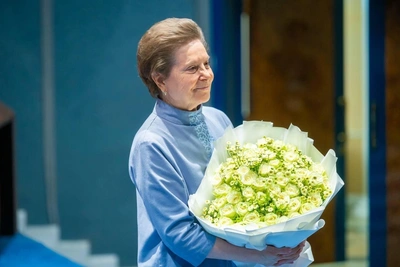 Наталья Комарова и Александр Филипенко посетили Югру на 95-летие