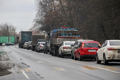 Пробка длиной 19 км возникла на подъезде к Нижнему Новгороду