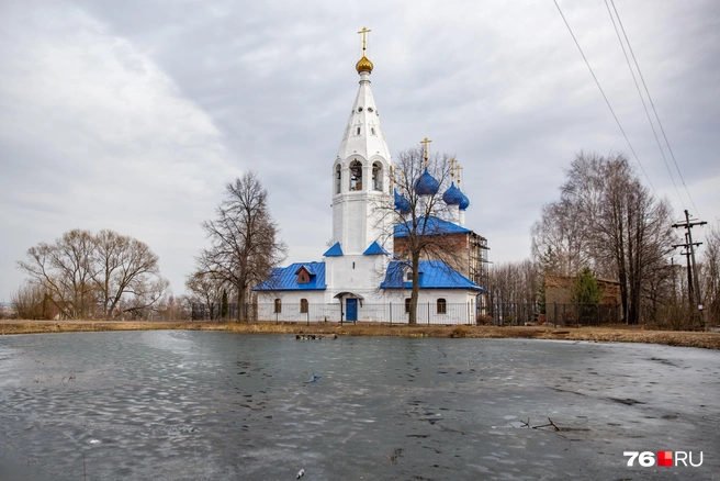 Церковь Иоакима и Анны&nbsp;— главная достопримечательность | Источник: Кирилл Поверинов / 76.RU