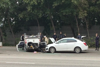 Перевертыш на Свердловской собрал пробку в два километра