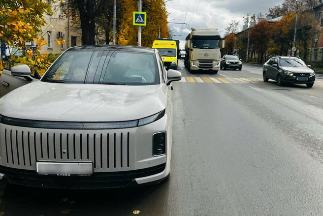 Кадры с места столкновения | Источник: ГАИ Рязанской области