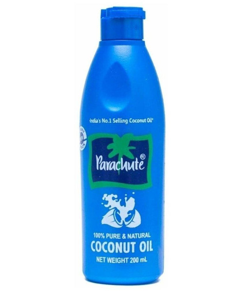 Coconut Oil Парашют масло кокосовое, от выпадения волос, для увлажнения и питания кожи, 200 мл
